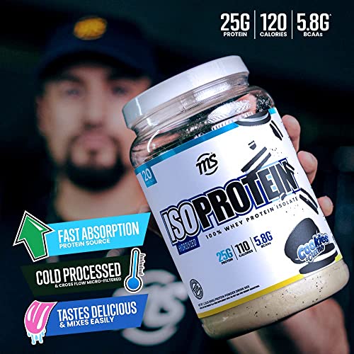 Man Sports ISO-Protein in Cookies & Cream Flavor