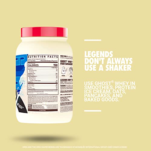 GHOST WHEY Oreo Protein Powder - 2lb