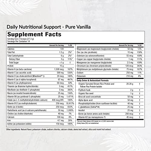 All-in-One Vegan Protein Powder with Multivitamin & More