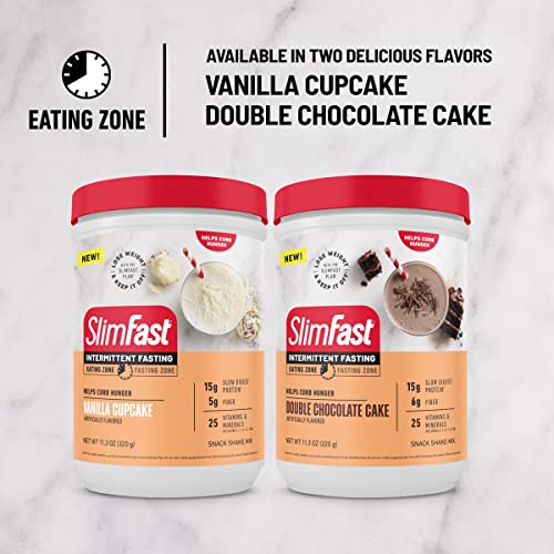SlimFast Fasting Protein Powder with Biotin and Fiber