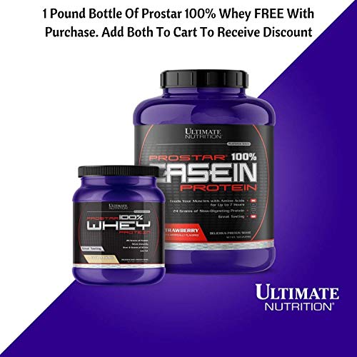 Ultimate Nutrition Prostar Casein Protein, Chocolate, 5 lbs