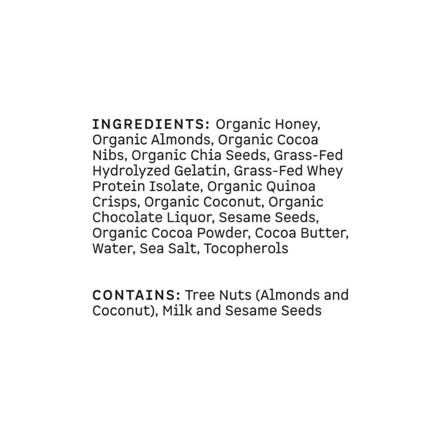 Grass-Fed Chocolate Protein Bars - 12 Pack