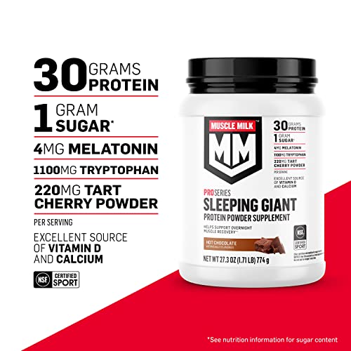 Overnight Muscle Recovery Protein Powder - Vanilla Caramel