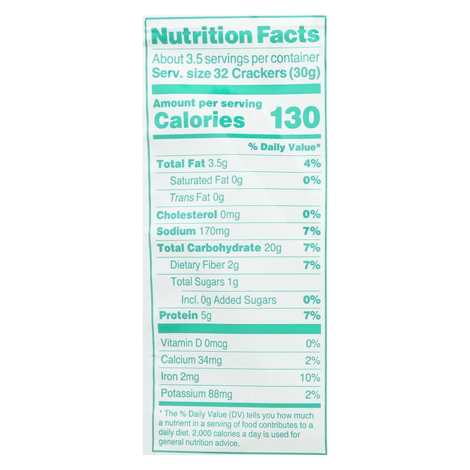 Crunchmaster Protein Crackers - Sea Salt - Pack of 12
