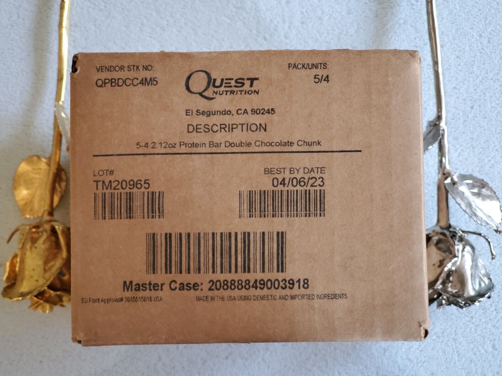 Quest Protein Bars Double Chocolate Chunk 20ct 