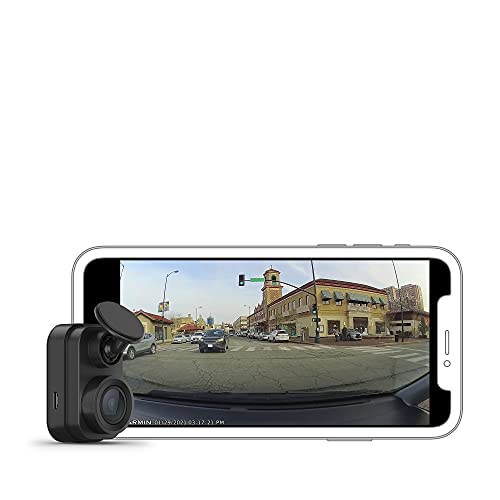 Garmin Dash Cam Mini 2: Compact-size, HD, Wide-angle, Connected