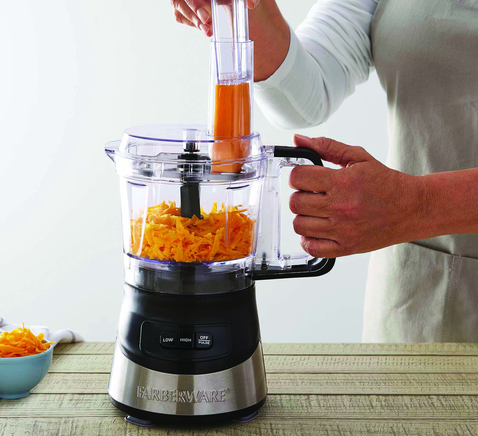 Farberware 4 Cup Food Processor with Stainless Steel Blade
