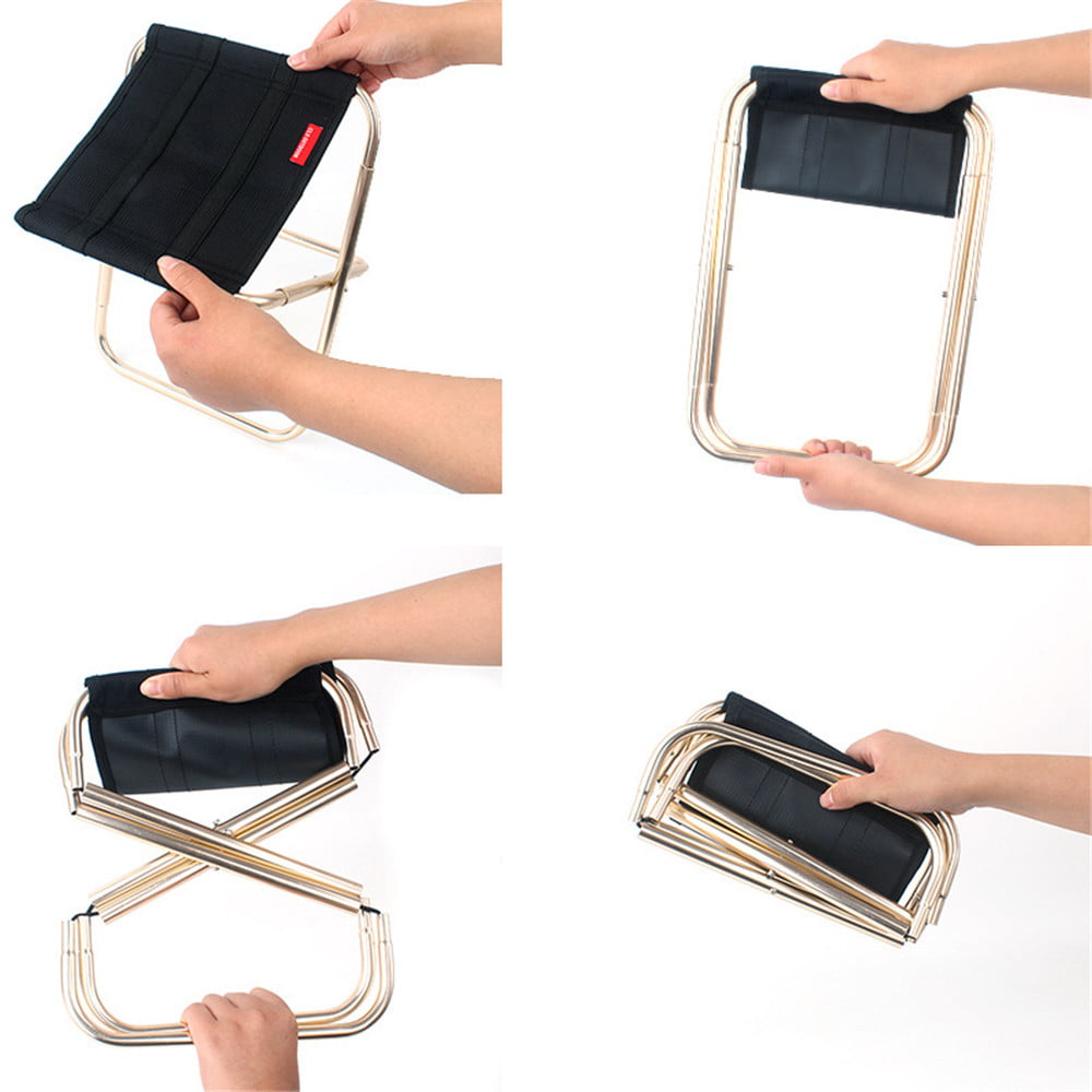 Floeo Aotu Aluminum Folding Chair Stool Seat