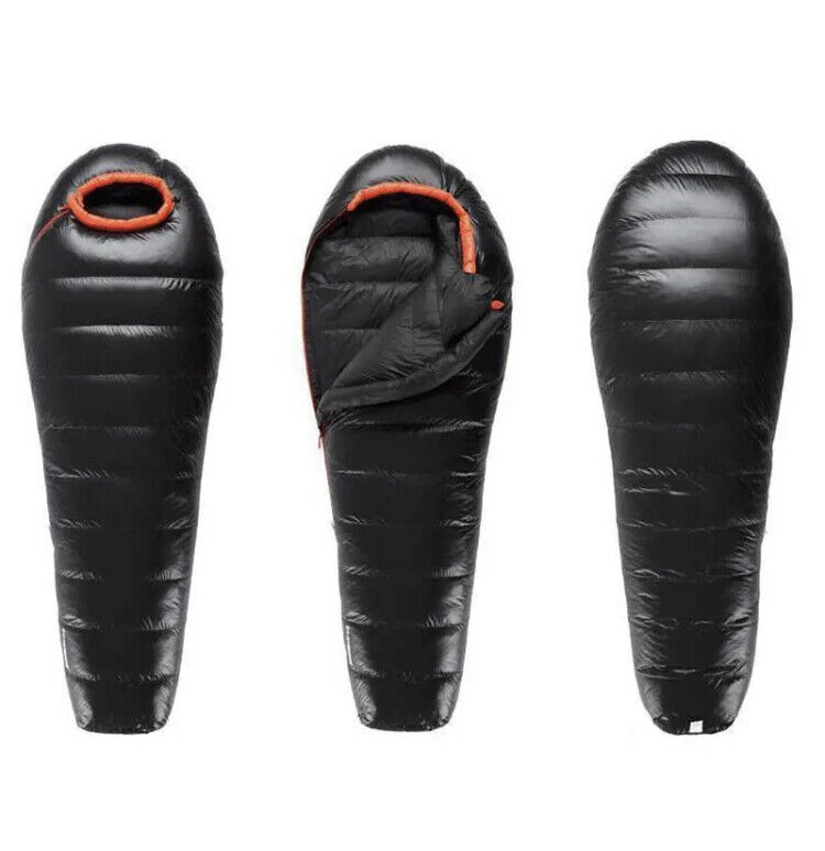 Lightweight White Duck 3 Season Mummy Sleeping Bag