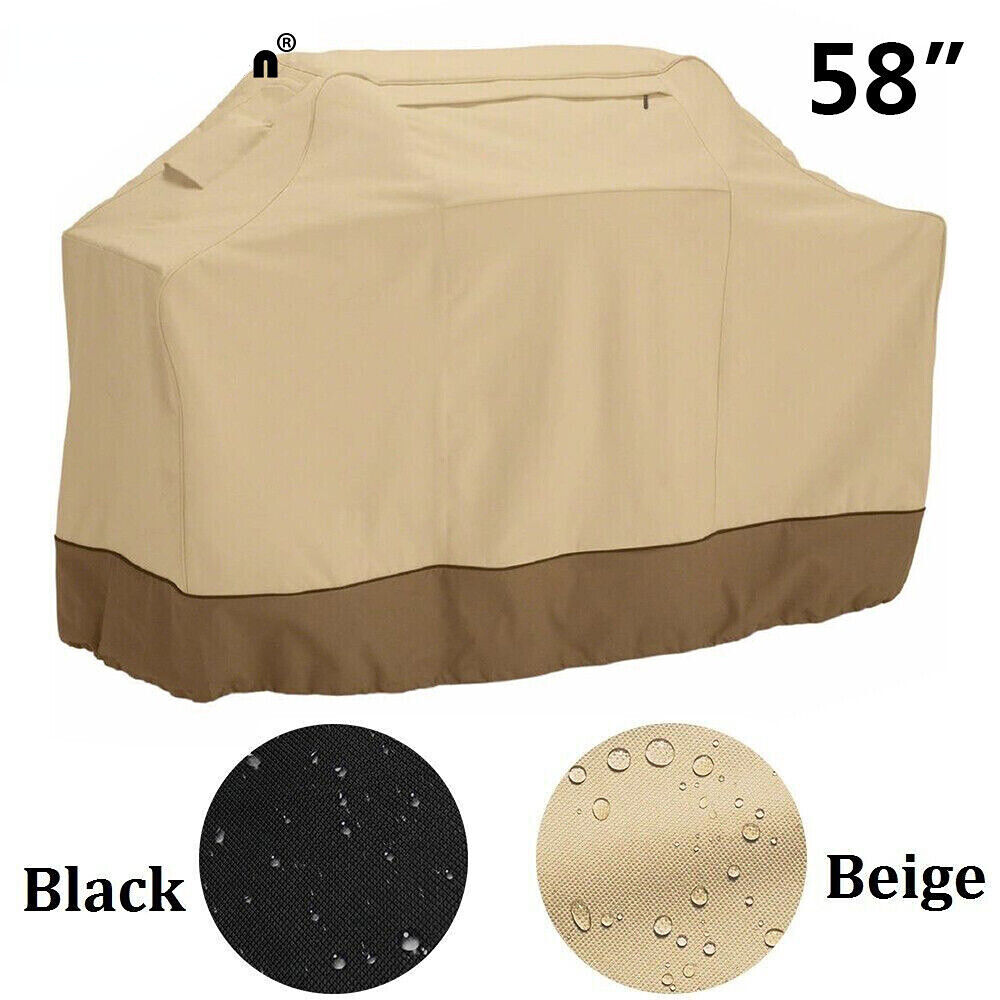 Durable Waterproof BBQ Grill Cover - 58" to 72