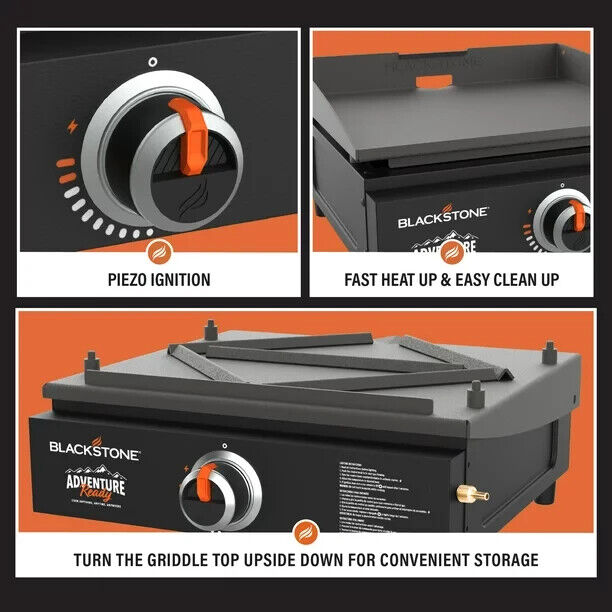 17" Blackstone Tabletop Outdoor BBQ Griddle