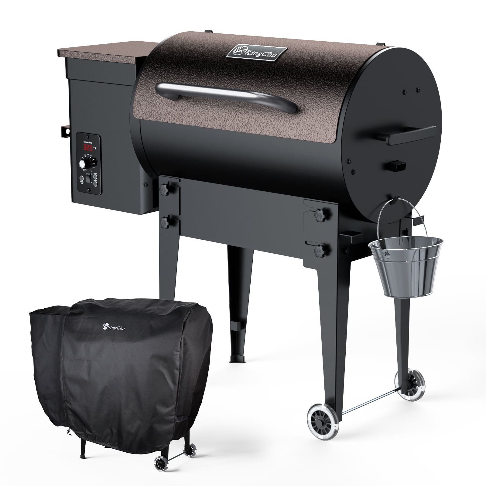 KingChii Wood Pellet Smoker & Grill BBQ