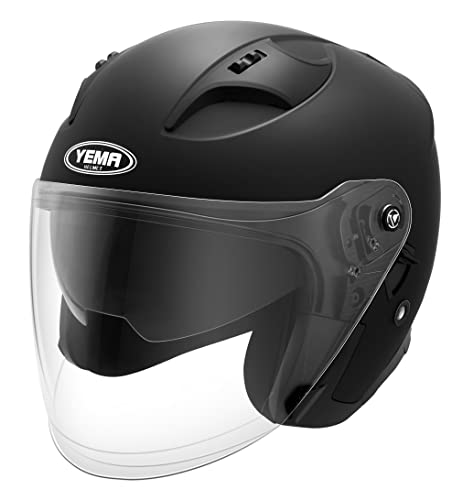 YEMA YM-637 DOT Approved Open Face Motorcycle Helmet