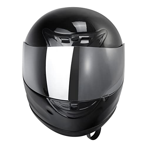 TCT-MOTORPARTS Full Face Helmet with Sun Shield - XL