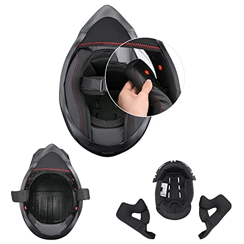 AHR Lightweight DOT Approved Dual Sport Motorcycle Helmet