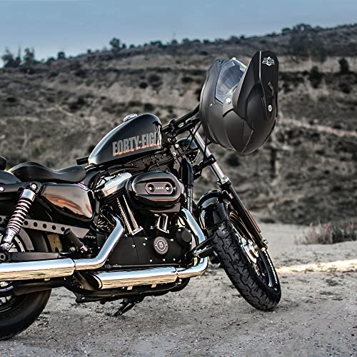 AHR Lightweight DOT Approved Dual Sport Motorcycle Helmet