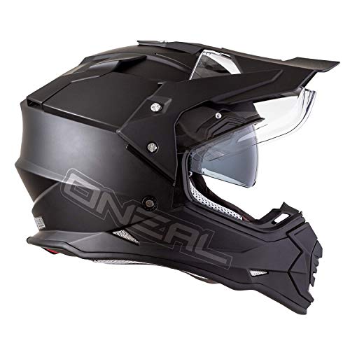 O'Neal Sierra II Helmet: Full-face, Flat Black (XL)