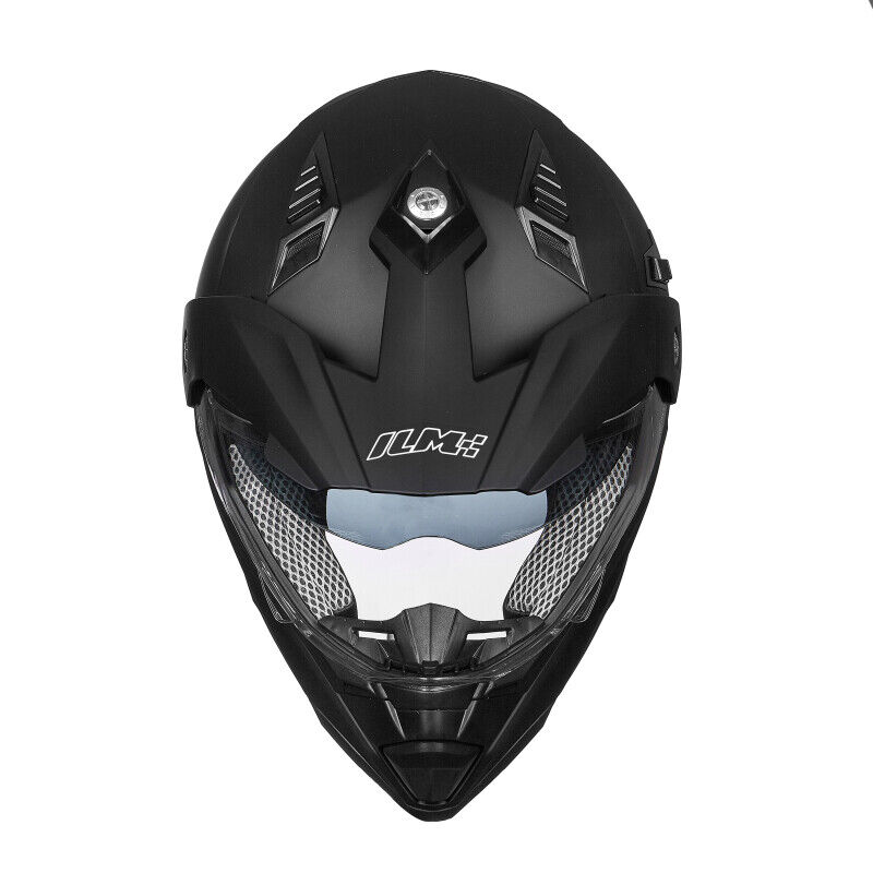 ILM Dual Sport Dirt Bike Motocross Motorcycle Helmet