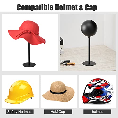 Metal Rotating Helmet Stand - Display for Motorcycle Helmets