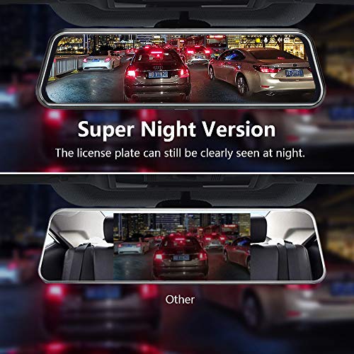 10'' Rear View Mirror Camera Dash Cam
