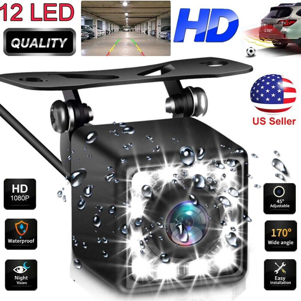 HD Night Vision Waterproof Car Rear View Camera