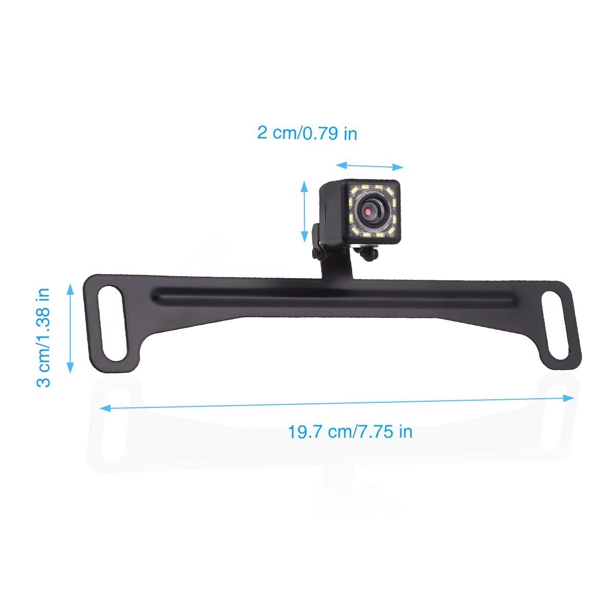 Waterproof Car Rear View Camera Reverse Parking 12LED