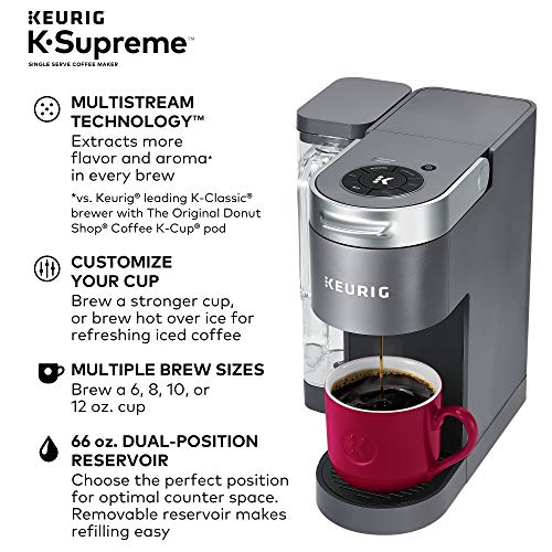 Keurig® K-Supreme Pod Coffee Maker, MultiStream Technology