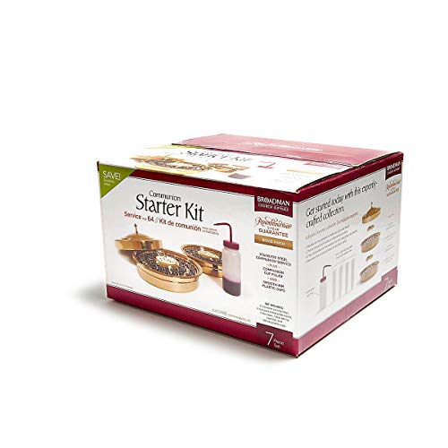 RemembranceWare Communion Starter Kit, Brass