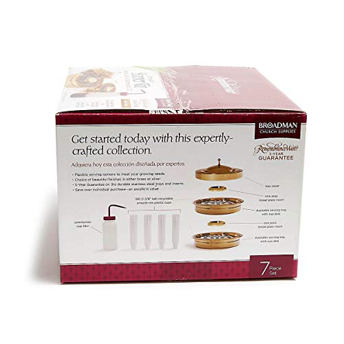 RemembranceWare Communion Starter Kit, Brass