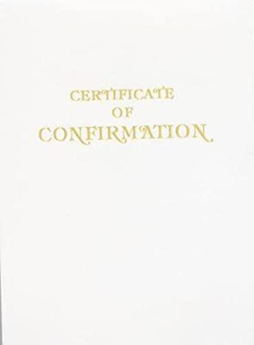 Contemporary Steel-Engraved Confirmation Certificate (Pkg of 3) 