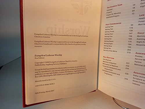Evangelical Lutheran Worship: Pew Edition