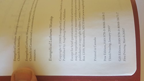 Evangelical Lutheran Worship Book - Gift Edition