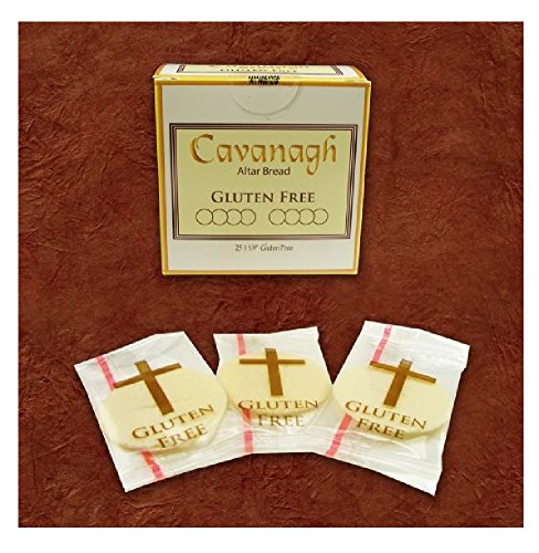 Gluten Free Communion Bread Individually Wrapped - 25 Count Box