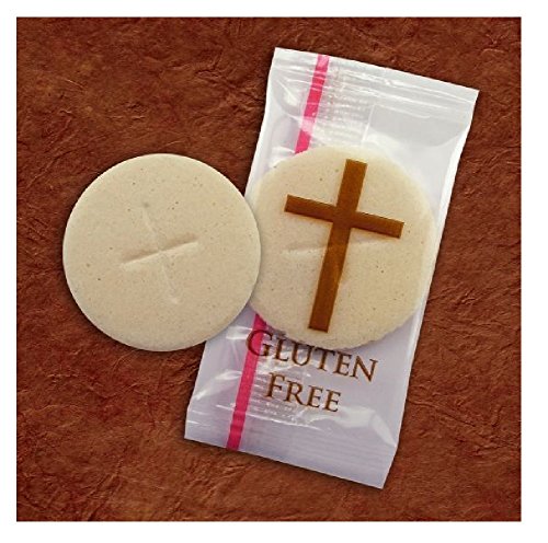 Gluten Free Communion Bread Individually Wrapped - 25 Count Box