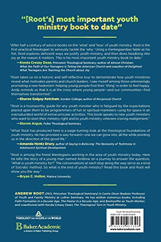 The End of Youth Ministry?: Why Parents Don't Really Care about Youth Groups and What Youth Workers Should Do about It (Theology for the Life of the World)