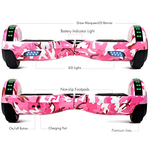 Jolege 6.5" Self Balancing Hoverboard - SGS Certified