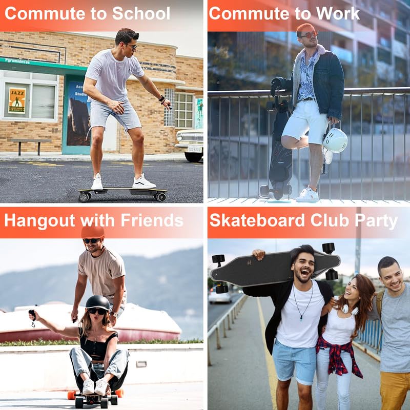 Fast Dual-Motor Electric Skateboard - 29MPH