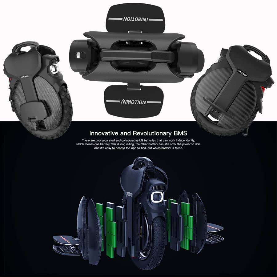 InMotion V11 Electric Unicycle with Suspension - Black