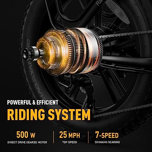 Heybike Ranger Black Foldable E-Bike 