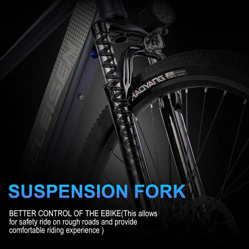 GELEISEN 26" Electric Mountain Bike, 350W Motor, Pedal Assist