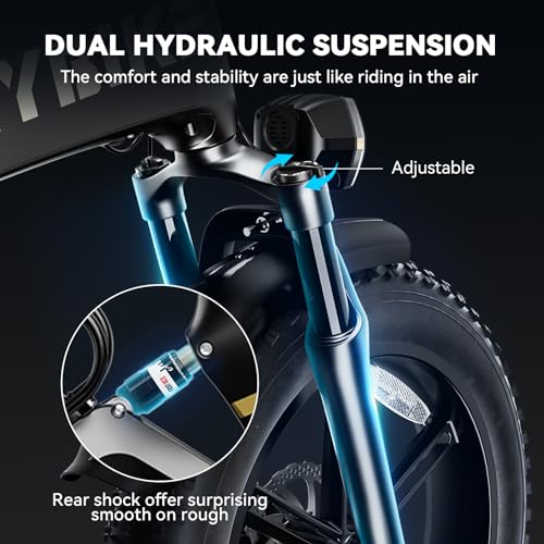 Heybike Tyson Folding Fat Tire E-Bike