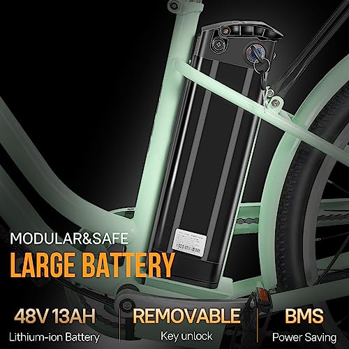 GELEISEN Electric City Cruiser 500W Ebike