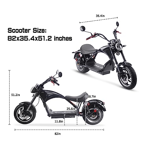 Say Yeah M3 Fat Tire Electric Scooter with 2500W Motor