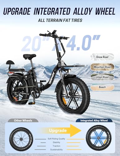 Tesway S5 Foldable 750W Electric Bike