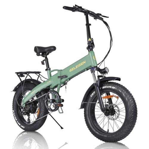 GELEISEN TT-S5 Foldable Fat Tire Electric Bike 