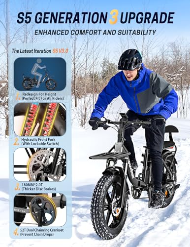 Tesway S5 Foldable 750W Electric Bike