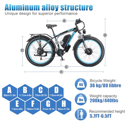 Keteles K800 All Terrain Electric Bike