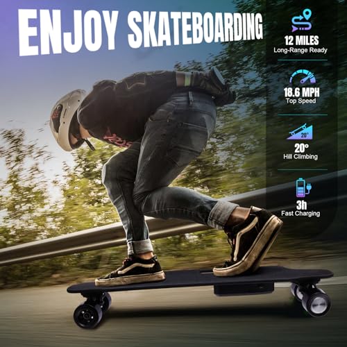 Caroma H2B Wireless Remote Dual Motor Electric Skateboard