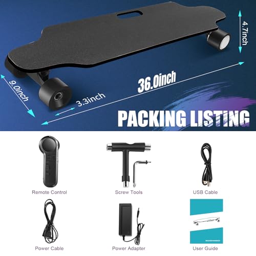 Caroma H2B Wireless Remote Dual Motor Electric Skateboard