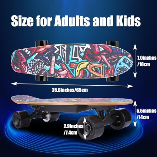 WOOKRAYS Wireless Electric Skateboard